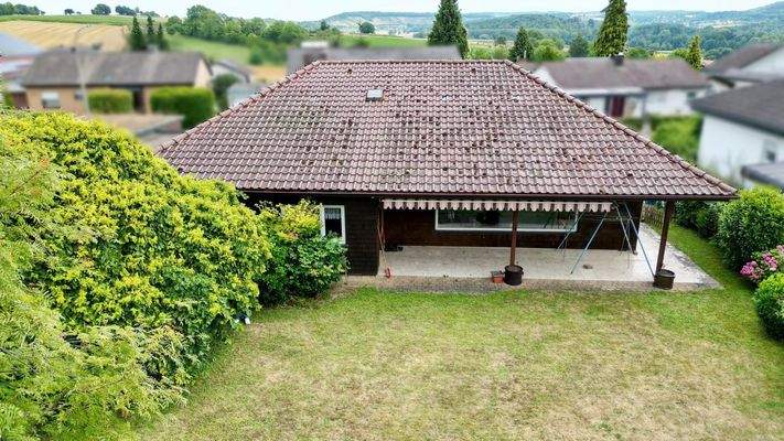 Vogelperspektive - Garten/Terrasse