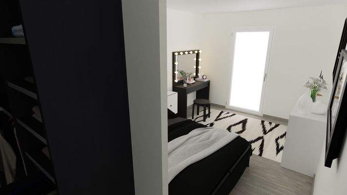 Elternschlafzimmer - Visualisierung