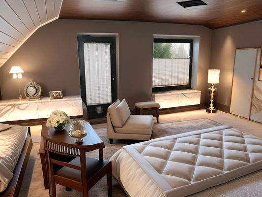 Einrichtungsbeispiel: Schlafzimmer 2 im Obergeschoss