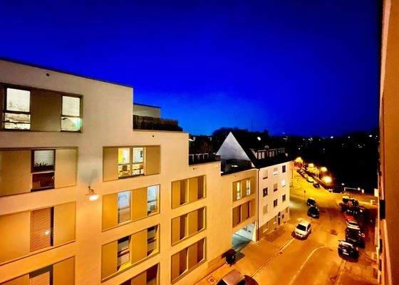 Blick aus dem Fenster