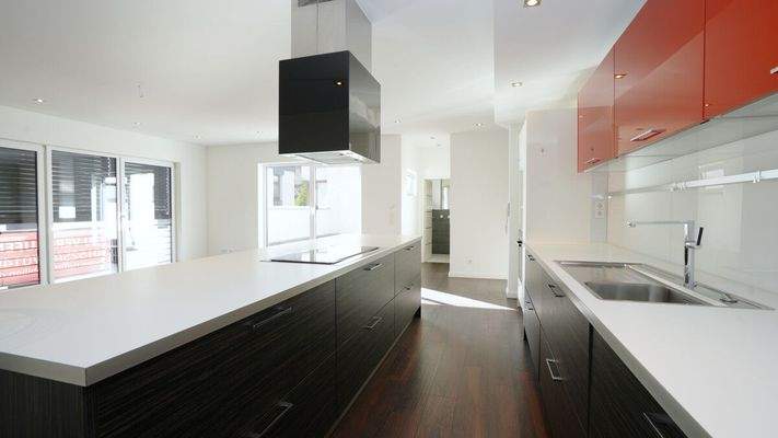 Küche und offener Wohnbereich 2. OG