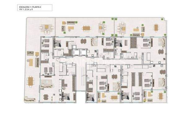 2 and 3-Bedroom Real Estate in a Complex in Santa Pola Alicante