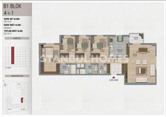 Flats for Sale in Pendik Istanbul Near the Airport