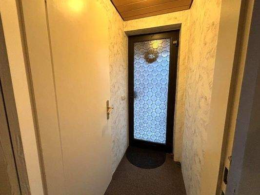 Windfang im Erdgeschoss