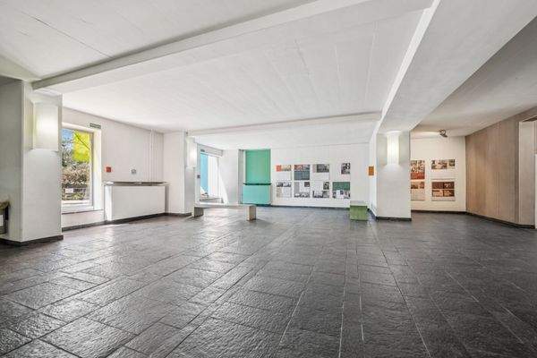 Lobby im denkmalgeschützen Corbusierhaus