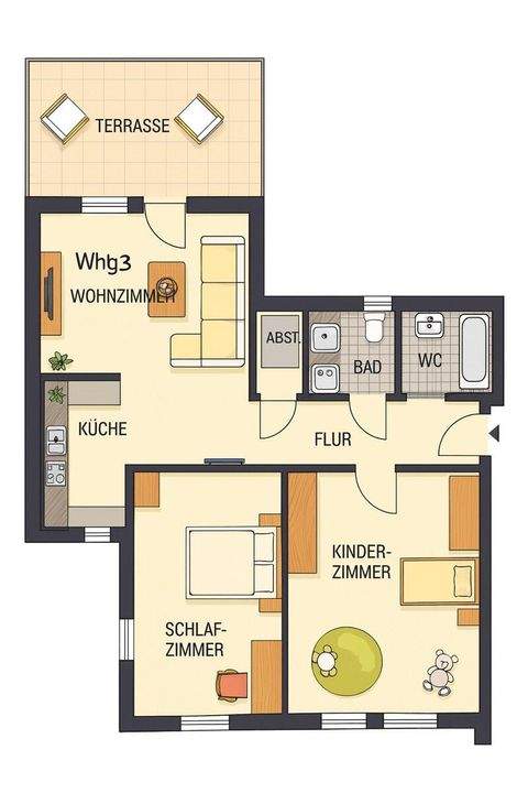 Brunsbüttel Wohnungen, Brunsbüttel Wohnung mieten