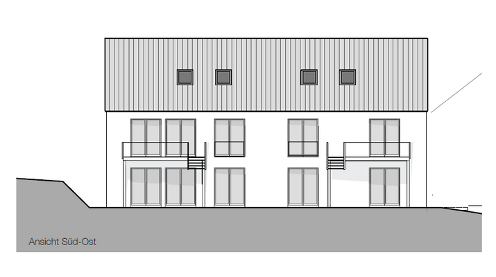 Ansicht Süd-Ost 1