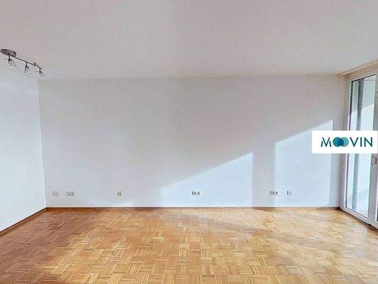 Ansicht II: Wohn- und Esszimmer