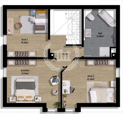 Obergeschoss Teublitz