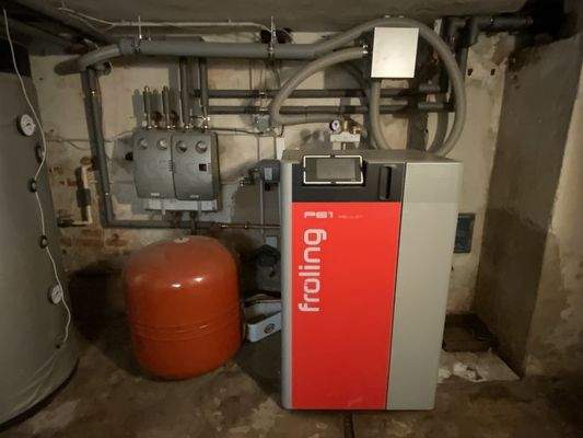 Zentralheizung Pellet