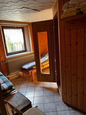 Kellergeschoß Sauna/Ruheraum