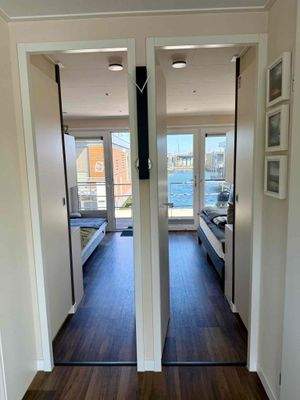 Blick zu den Schlafzimmern