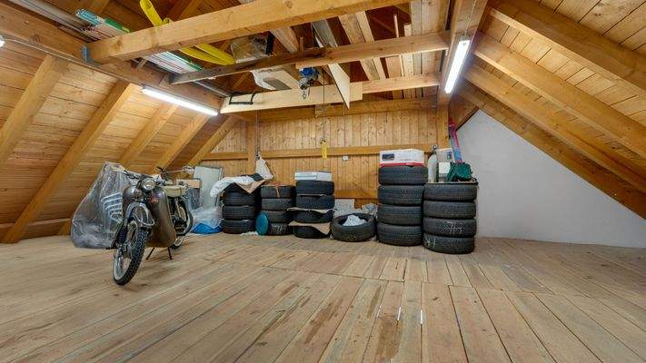 Dachboden Doppelgarage