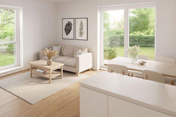 Wohn-/ Essbereich (*Gestaltungsbeispiel)