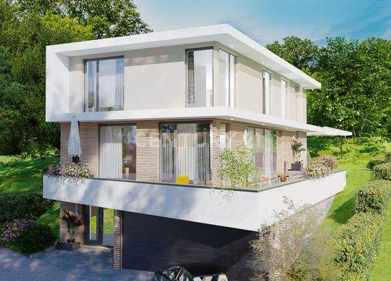 Aussen Visualisierung Nordansicht