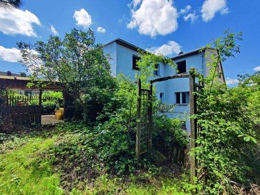 Blick aus dem Garten