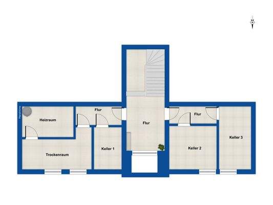 Grundriss Kellergeschoss