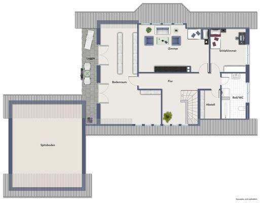 Dachgeschoss "Neubau"