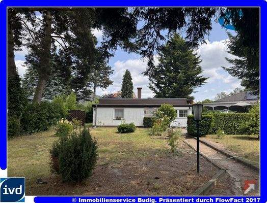 Blick auf das Grundstück