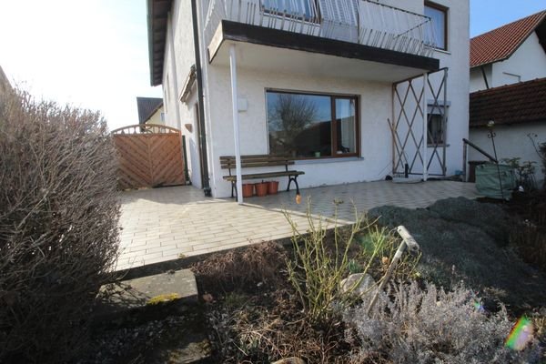 Rückseite Terrasse