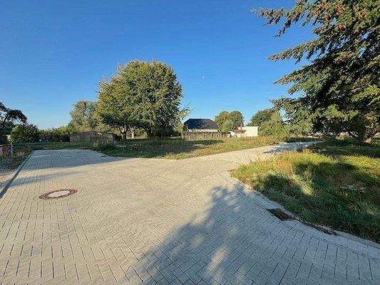 Neue Zufahrtsstraße