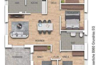 beispielhafter Grundriss 