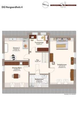 Grundriss DG Norgaardholz 4