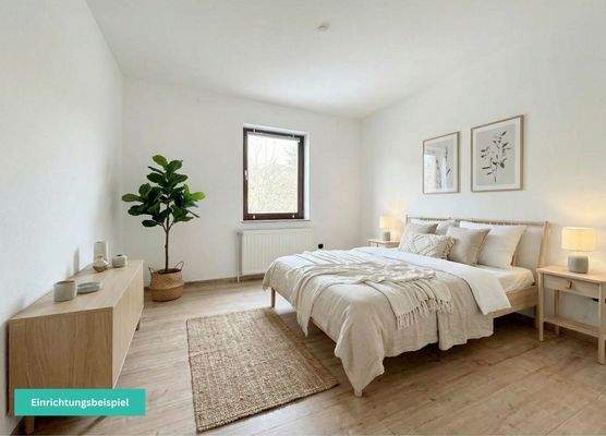 21 Schlafzimmer - Einrichtungsbeispiel