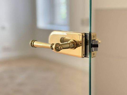 Türgriff messing-poliert