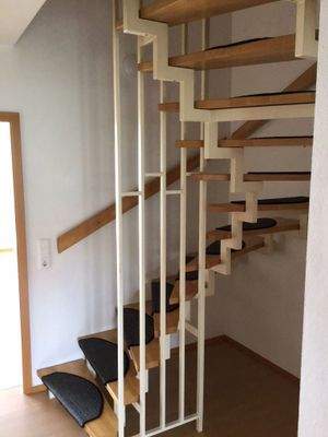 Moderne Wendeltreppe