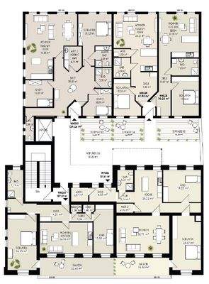 Übersicht 1 Obergeschoss