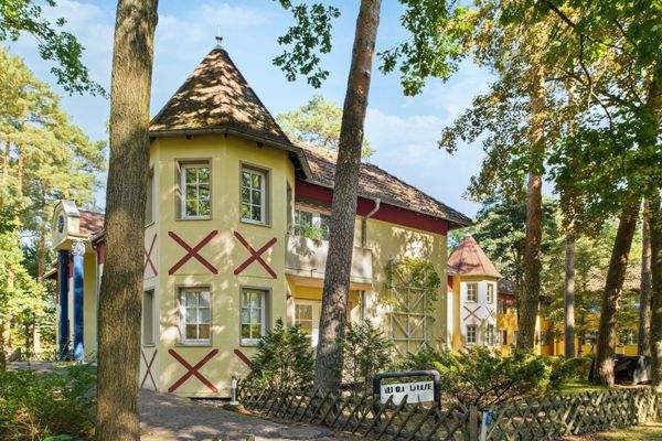 Blick auf die Wohnanlage