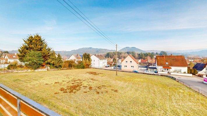 Blick auf angrenzenden Bauplatz