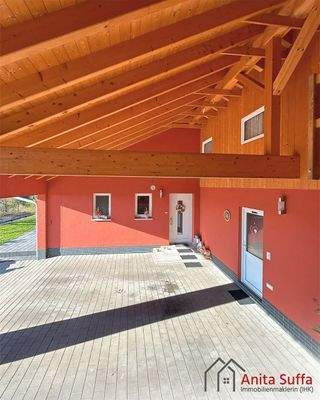 Doppelcarport/Haustüre