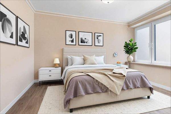 Visualisierung Schlafzimmer