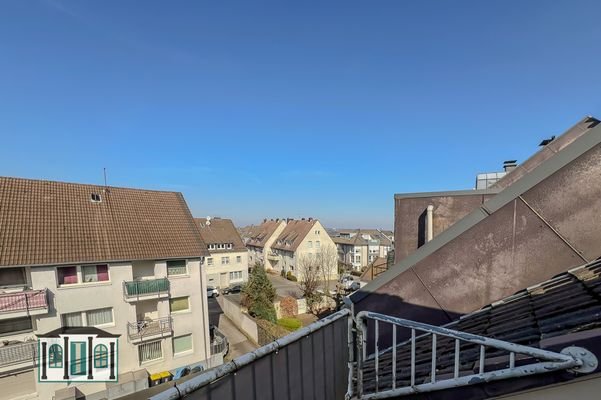 Blick vom hinteren Balkon