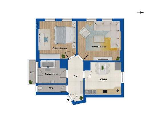 Grundriss 3. Obergeschoss