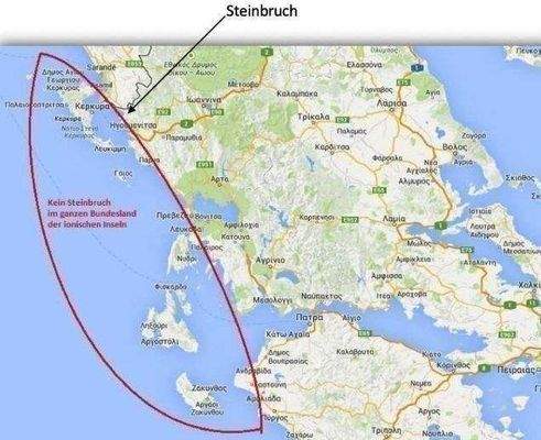16km bis Korfu - stündl. Fähre+Internat. Airport