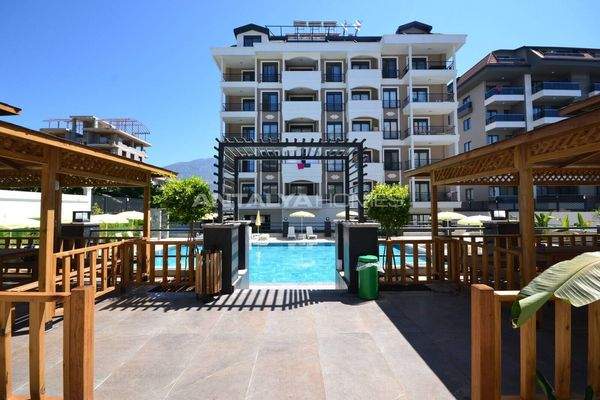 Real Estate Near the Sea in a Complex with Rich Facilities in Alanya