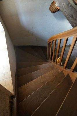 Treppe in den Mühelraum