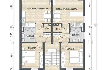 Grundriss 1. Obergeschoss