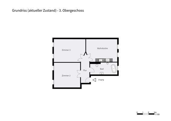 Grundriss - aktueller Zustand