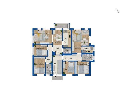 Grundriss - EG - ursprünglich