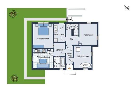 Grundriss Untergeschoss