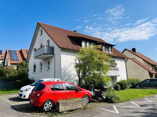 sonnig und ruhig gelegen... die Südwestansicht der Anlage