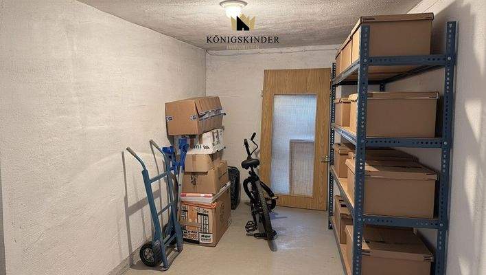 Mehr Platz für alles, was nicht täglich gebraucht wird.