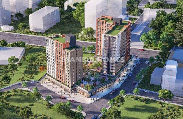 Elegant Apartments 400 M from the Metro Station in Zeytinburnu