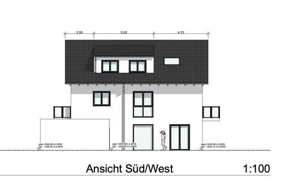 Ansicht Süd/West