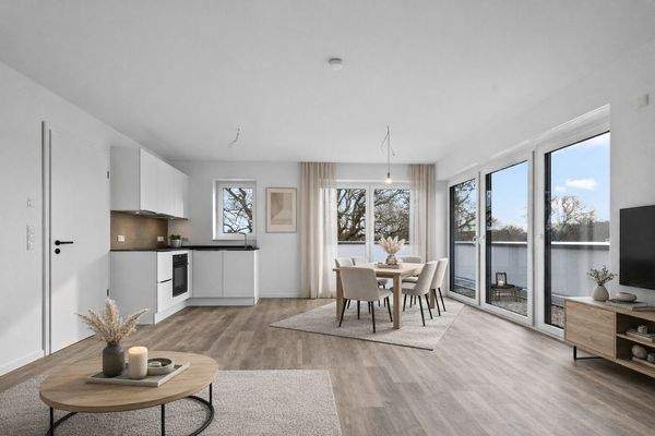 Visualiserung Wohnen/ Essen/ Kochen 