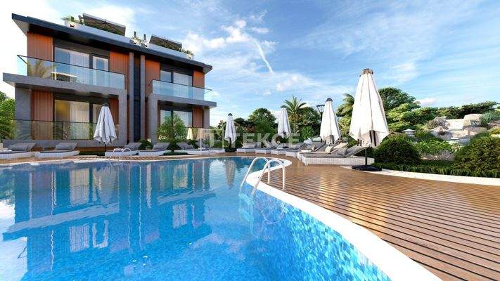 Sea-View Properties in Girne Alsancak with Swimming Pool
